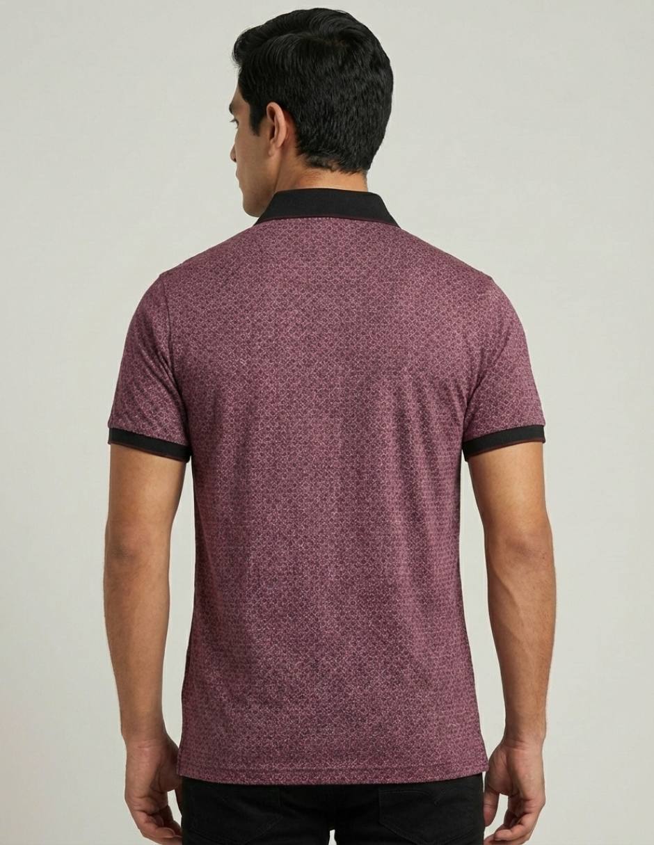 Playera Pavini cuello polo para hombre 4